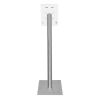 Support sur pied Fino pour iPad 11 pouces 2025 - blanc/ acier inoxydable