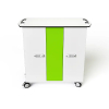 Chariot de recharge Zioxi CHRGTUC-TB-16-C# pour 16 tablettes jusqu'à 10,5 pouces - câbles USB-C inclus - serrure à code numérique