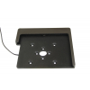 Support mural plat Domo Slide avec fonction de recharge pour iPad Air 13 pouces 2024 - noir
