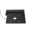 Domo Slide support mural plat avec fonctionnalité de charge pour Samsung Galaxy Tab A8 10.5 - noir