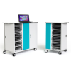 Chariot de recharge Zioxi onView pour 32 ordinateurs portables jusqu'à 16 pouces - CHRGT-LS-32-R-O3 - serrure RFID