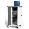 Chariot de chargement pour Chromebook avec gestion à distance pour 16 appareils jusqu'à 14 pouces - Zioxi onView - serrure RFID