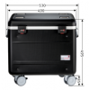 Valise de chargement et de transport Parat TC10 Educover/Kidscover TwinCharge pour 10 tablettes de 7 à 10.5 pouces - noir
