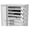 Casier de chargement pour 10 tablettes jusqu'à 14 pouces Zioxi Volt Bay VTB1-10S-UA-CP - verrouillage à combinaison - USB-A