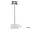 Support au sol pour iPad Suegiu, réglable en hauteur électroniquement, pour iPad Pro 12.9 (1ère / 2ème génération) - blanc