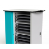 Armoire de chargement Zioxi CHRGC-LS-16-R pour 16 ordinateurs portables jusqu'à 15,6 pouces - serrure RFID