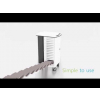 Chariot de recharge USB-C avec paniers de transport pour 32 iPads et tablettes - serrure à code numérique