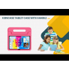 Coque de protection KidsCase avec poignée pour tablette Samsung Galaxy Tab A9 8.7 pouces - Bleu