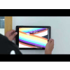 Support mural magnétique pour iPad Pro 12.9 pouces 3/4/5/6ème génération - recharge sans fil - gris