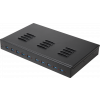 Concentrateur de charge 10 ports Dual Charge USB-A/USB-C 1000W - noir