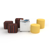 Rechargeable Zioxi powerHub Cube - 4 prises / 4x USB-A / 4x USB-C PD 60W connections - 1800 Wh de capacité de batterie