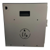 Armoire de recharge BRVD16 grise pour 16 appareils mobiles jusqu'à 17 pouces - multiprise - serrure à code numérique