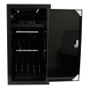 Armoire de rechargement BRVDC6 pour 6 appareils mobiles jusqu'à 17 pouces - noir - USB-C