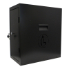 Armoire de rechargement BRVDC6 pour 6 appareils mobiles jusqu'à 17 pouces - noir - USB-C