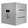 Armoire de chargement BRVDC12 pour 12 appareils mobiles jusqu'à 17 pouces - blanche - USB-C