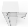 Zioxi Volt bay Casier de chargement VCB1-24S-M-K pour 24 Chromebooks jusqu'à 14 pouces - serrure à clé - multiprise