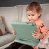 Coque de protection KidsCase avec poignée pour Samsung Galaxy Tab A9 8.7 pouces - Vert olive