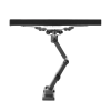 Support de tablette mural flexible 265 mm Securo XL pour tablettes de 13 à 16 pouces - noir