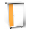 Armoire de chargement mobile verrouillable CHRGT-GC-15-C pour 15 iPads dans de grandes housses de protection - verrouillage par code numérique