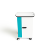 Chariot de recharge pour 16 ordinateurs portables - gestion réseau & portail web Zioxi onView - serrure RFID