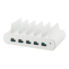 Station de charge 5 ports Dual Charge USB-A/USB-C 150W - blanc