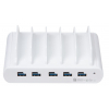 Station de charge 5 ports Dual Charge USB-A/USB-C 150W - blanc