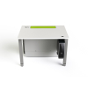 Table informatique M1 réglable en hauteur avec 1 logement pour moniteur mécanique escamotable - 1200 (L) x 75 (P) cm