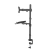 Support ordinateur portable avec bras pour moniteur - 1 écran - 13 à 32 pouces