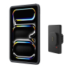 Support mural magnétique pour iPad Pro 13 pouces (M4) - fonction de recharge sans fil - noir