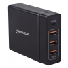 Station de charge Power Delivery avec 3 ports USB-A et 1 port USB-C