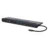 Station d'accueil USB-C 11-en-1 avec MST pour trois moniteurs