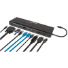 Station d'accueil USB-C 11-en-1 avec MST pour trois moniteurs