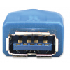 Câble d'extension Superspeed USB-A vers USB-A - 5 Gbps - 2 mètres - bleu
