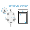Support de tablette sur bureau MH pour tablettes entre 7,9 et 11 pouces - blanc