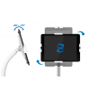 Support de tablette sur bureau MH pour tablettes entre 7,9 et 11 pouces - blanc