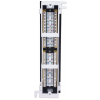 Panneau de brassage mural Cat6 12 ports