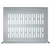 Étagère cantilever ventilée 2U 19 pouces - 350 mm de profondeur - capacité de charge jusqu'à 15 kg - gris