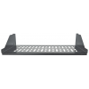 Étagère cantilever ventilée 2U 19 pouces - 350 mm de profondeur - capacité de charge jusqu'à 15 kg - noir