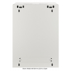 Armoire murale 19 pouces MHT123 avec porte en verre - hauteur 15U - profondeur 450 mm - flatpack - gris