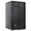 Armoire serveur murale 19 pouces MHT150 avec porte en verre - hauteur 20U - profondeur 450 mm - noir