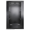 Armoire serveur murale 19 pouces MHT150 avec porte en verre - hauteur 20U - profondeur 450 mm - noir