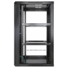 Armoire serveur murale 19 pouces MHT150 avec porte en verre - hauteur 20U - profondeur 450 mm - noir