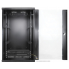 Armoire serveur murale 19 pouces MHT150 avec porte en verre - hauteur 20U - profondeur 450 mm - noir