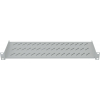 Étagère cantilever 1U 19 pouces - 150 mm de profondeur - capacité de charge jusqu'à 25 kg - gris