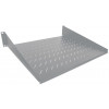 Étagère cantilever ventilée 2U 19 pouces - 400 mm de profondeur - capacité de charge jusqu'à 25 kg - gris