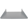 Étagère cantilever ventilée 2U 19 pouces - 400 mm de profondeur - capacité de charge jusqu'à 25 kg - gris