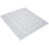 Étagère fixe 1U - profondeur 550 mm - capacité de charge jusqu'à 50 kg - gris