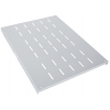 Étagère fixe 1U - profondeur 800 mm - capacité de charge jusqu'à 100 kg - gris