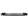 Étagère cantilever 1U 19 pouces - 150 mm de profondeur - capacité de charge jusqu'à 25 kg - noir