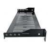 Étagère cantilever 1U 19 pouces - 150 mm de profondeur - capacité de charge jusqu'à 25 kg - noir
